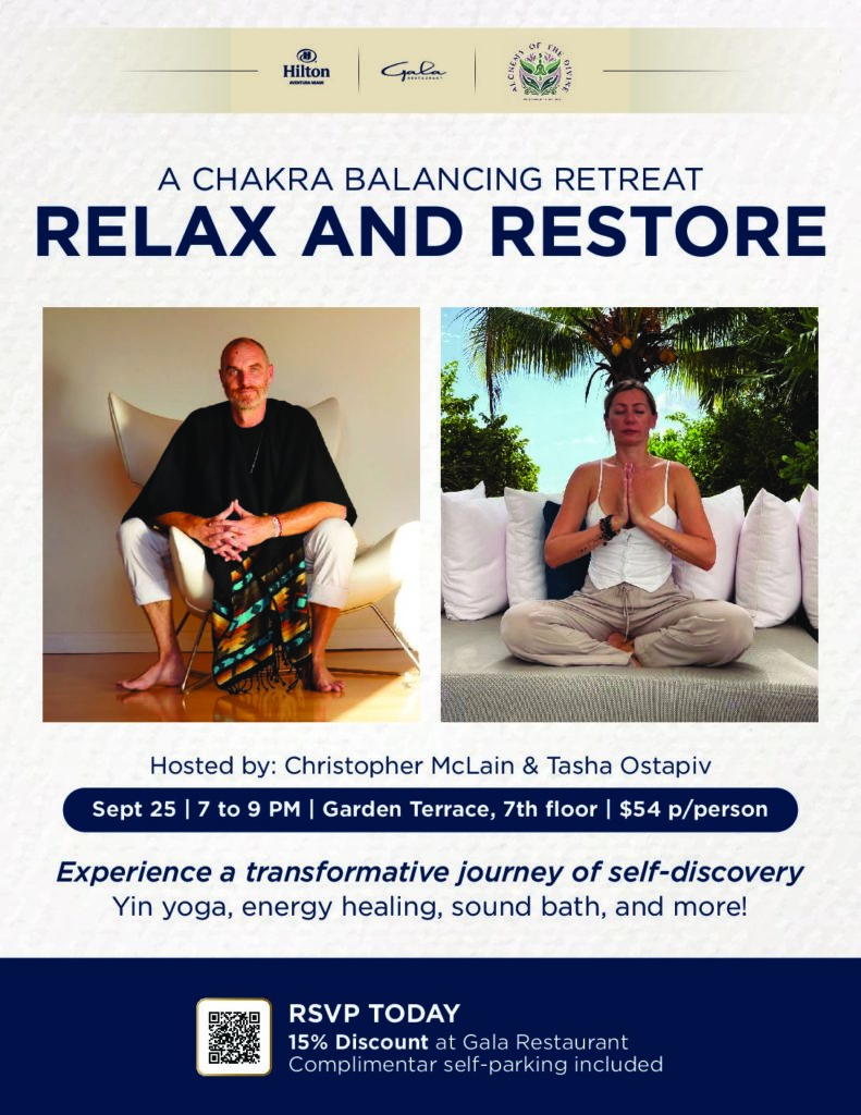 Relax and Restore, Wellness Evening